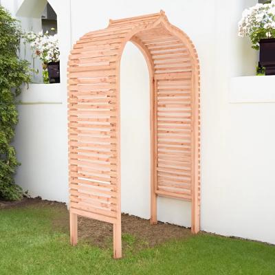 rare timber gothic arch